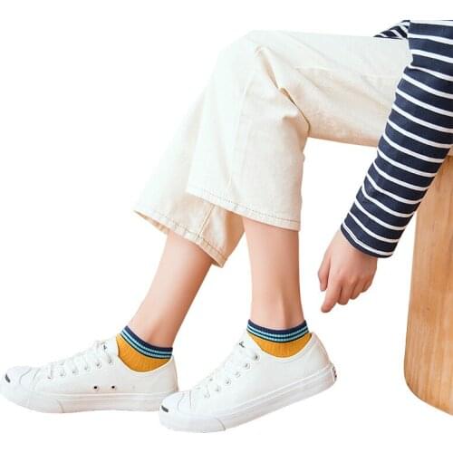 20pcs Cotton Womens Harajuku Socks korean fashion short socks for Boots 10 pairs donne stivali ropa de mujer calcetines skarpet