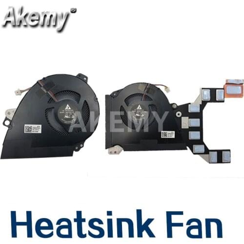New Laptop CPU/GPU cooling Radiator Heatsink Fan For Asus ROG Zephyrus GX501V GX501VI GX501VS ND75C18-17C09 ND75C19-17C10