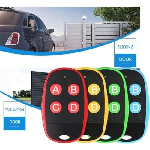433MHz Cloning remote contol duplicator Electric garage gate remote control 433.92 MHz command KEY FOB fixed code gate control