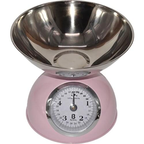 Precise Household Restaurant Kitchen Stainless Steel Scale Small Baking Food Scale Retro Small Table Scale
