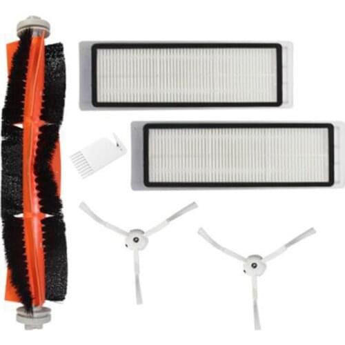 Main Brush Side Brush HEPA Filter Suitable For XIAOMI Roborock S50 S51 S5 Mi Robot Vacuum Cleaner Parts Accessories