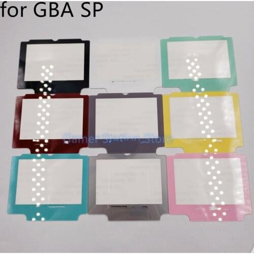 60pieces Glass lens for the Original size GBA SP LCD For Gameboy advance SP GBASP LCD screen lens Replacement Accessorries