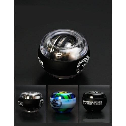 Auto-Start Strengthen Full Metal Power Wrist Ball Forearm Muscle Training Gyroscopic Ball Mute Metal PowerBall Gym Exerciser