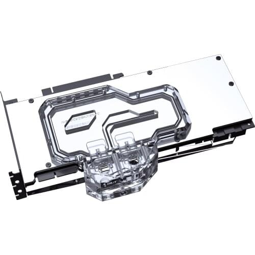 Bykski n-gy3090gamer-tc video card backplane video memory water cooled head