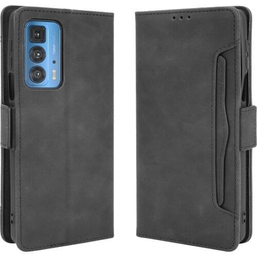 For Motorola Edge 20 Pro Cover Premium Leather Flip Multi-card slot Cover For Motorola Moto Edge 20 Pro 2021 Edge20 Phone case