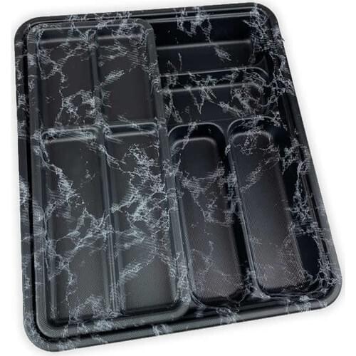 Alberlo Small Size Layer Sliding The Spoon Holder Marble Pattern