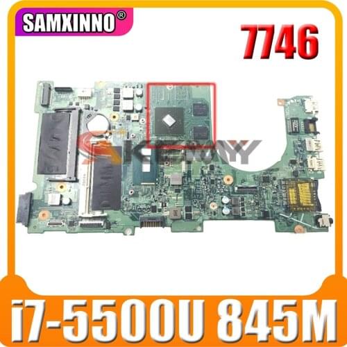 Original laptop Motherboard For DELL Inspiron 7746 i7-5500U GPU 845M Mainboard CN-0FR6H6 0FR6H6 14202-1 SR23W N15S-GX1-B-A2 DDR3