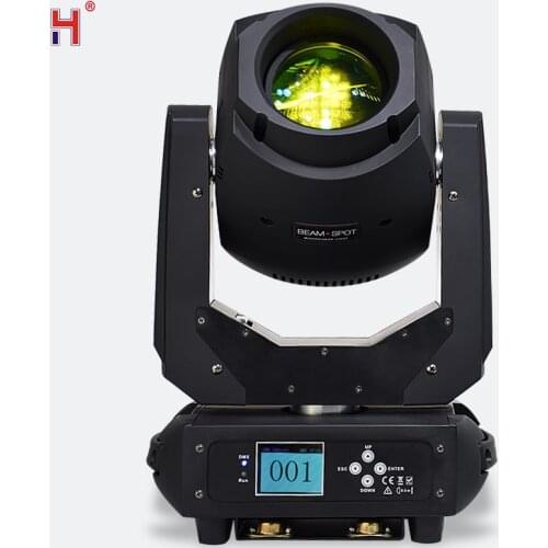 Professional DJ Stage Lighting Equipment Moving Head 200W LED Spot Lyre Gobo Projector Mobile Lights For Disco Party Show