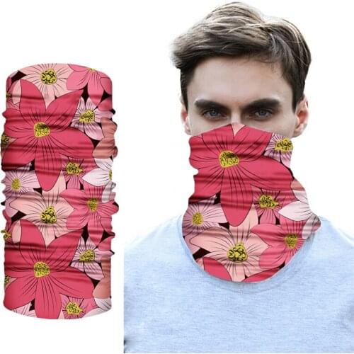 Outdoor Sports Windproof Bicycle Seamless Magic Bandana Cycling Headband Bandana Headwear Mouth Mask Bicycle Scarf Buffs