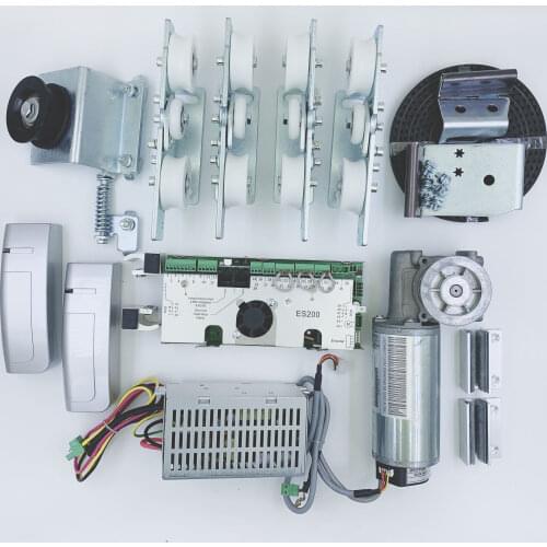 DORMA ES200 universal unit,including Controller Motor Microwave probe Belt pulley Hanger etc,Excluding aluminum allot track