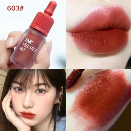 6 colors Moisturizer Lip Gloss Velvet Matte Dyeing Long Lasting Waterproof Non-Stick Cup Lip Glaze Women Lip Beauty Makeup