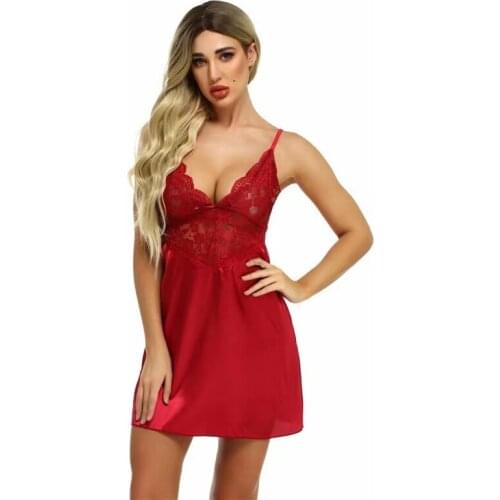 Женские ночные сорочки с рукавами UVRCOS China At AliExpress