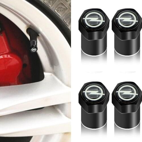 4pcs car tire wheel valve cap Car decoration cover for Opel Astra H G J Insignia Mokka Zafira Corsa Vectra C D car anti-dirty