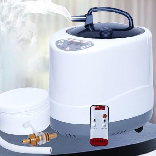 Sauna Generator 4L 2000W Touch Screen Switch Steam Generator for Sauna Accessories Larger Capacity Sauna Shower Cabin