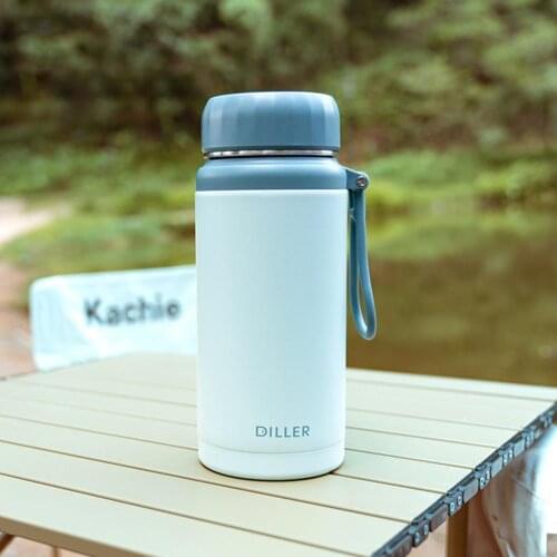 Water Bottle Leak-Proof Wide Mouth 304 Stainless Steel Large Capacity Tumbler Flask Mug for Sports бутылка для воды garrafa