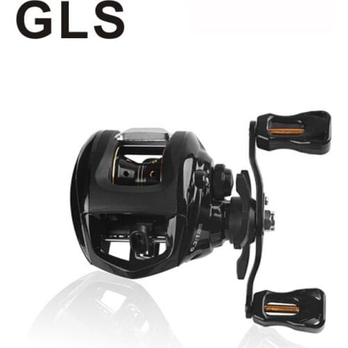 GLS brand left and right hand water drop wheel 12+1 bearing weight 190g ultra-light weight magnetic brake fishing reel