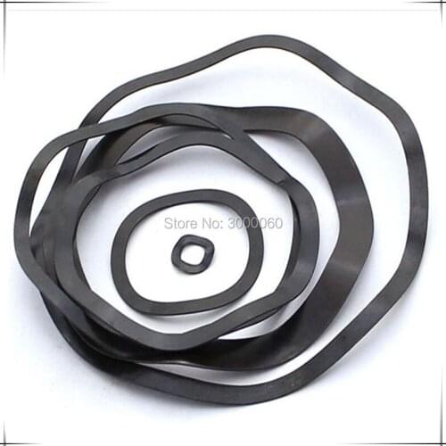ID)19mm*(OD)25mm* (Thickness)0.4mm Black Steel Wave Spring Washer 1000pcs/lot