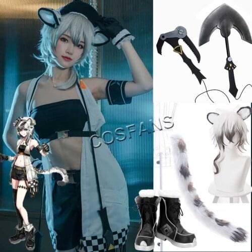 Game Arknights Cliffheart Cosplay Costume Women Fancy Suits Full Sets Cute Halloween Carnival Uniforms Anime Clothes Outfits