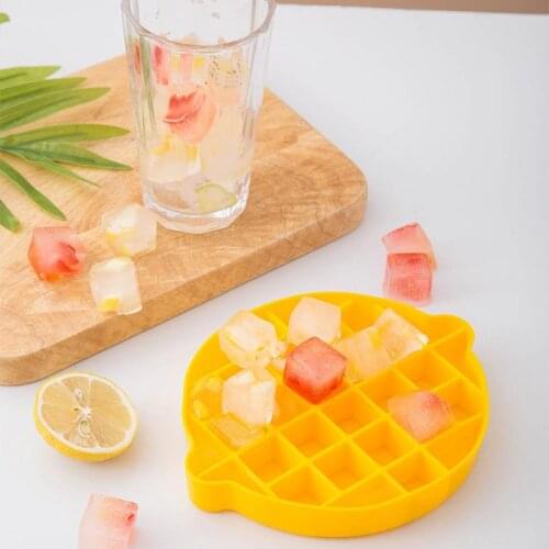 Lemon Ice Grid Food Grade Silicone Mould DIY Ice Grid Silicone Food Supplement Ice Box Ice Cream Tools Kitchen Supplies