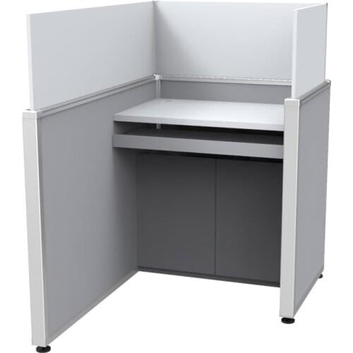 Test Dividers Computer Desk Desktop Panels Study Carrel Height Adjustable Cubicle Anti-disturb Language Lab Table For Office