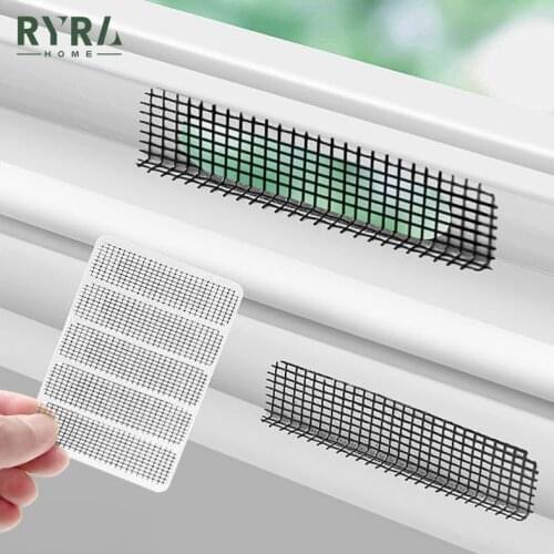 50/25/15pcs Fix Net Window Home Adhesive Anti Mosquito Net Fly Bug Insect Repair Screen Wall Patch Stickers Mesh Window Net Mesh