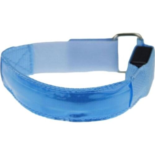 Sport LED Flashing Illuminates Glitter Bracelet Party Props Gift Outdoor Gym Running Cycling Light Lamp Arm Belt Hot