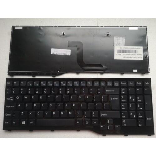 UI For Fujitsu Lifebook AH552 CP581751-01 CP611954-01 Laptop Keyboard New Black English