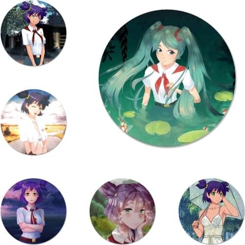 58mm Everlasting Summer Badge Brooch Pin Accessories For Clothes Backpack Decoration gift