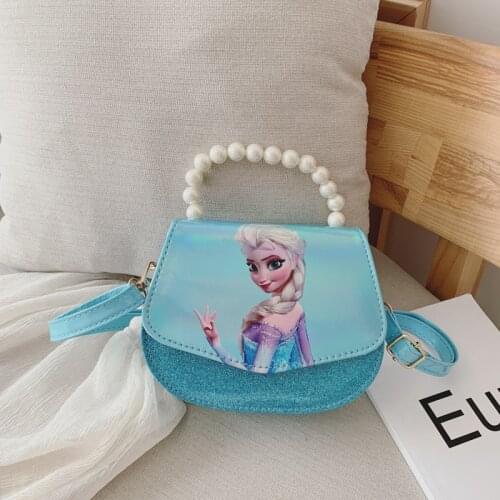 Disney children messenger bag Frozen Elsa shoulder bag girl handbag shopping bag girl handbag fashion bag