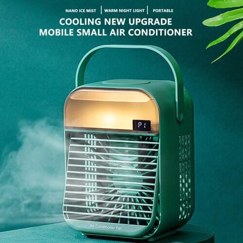 Home Air Conditioner Air Cooler Fan Portable 3 Modes Water Cooling Fan For Room Office Bedroom Mobile Air Conditioner#g4