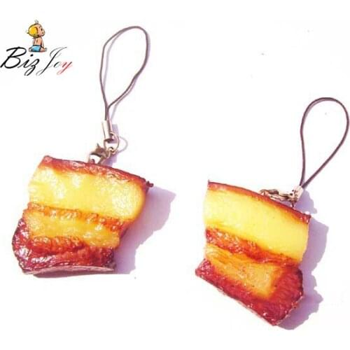 Action Figure simulation Pork Pendant 4.5cm animation gift toys Decorative cartoon collection Model Anime