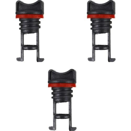 3pcs Nylon Plug Kit Kayak Drain Holes Plug Boat Replacement Accessories