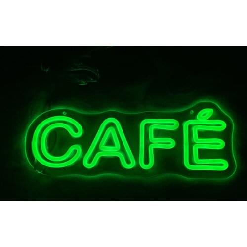 Neon Sign Led Light Night Lamp Letreros Luminosos Led Cafe Shop Coffee Custom Size Colors
