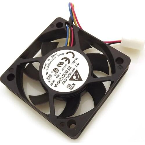 EFB0512HHA 5010 DC12V 0.20A Cooler Cooling Fan