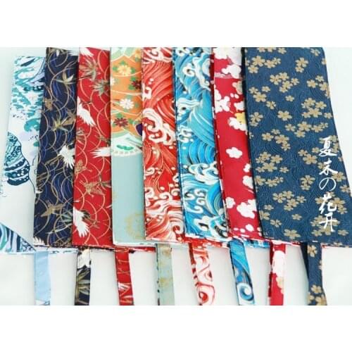 Origional Self-Made Japanese Style And Wind Kimono Harajuku Bathrobe Literature Children Retro National Wind Girdle Belt