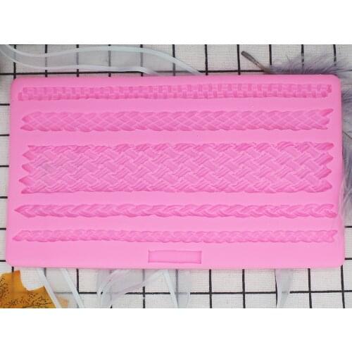 P1051 Liquid Silicone Lace Lace Molded Sugar Cake Baking Mould Lace Side Molding