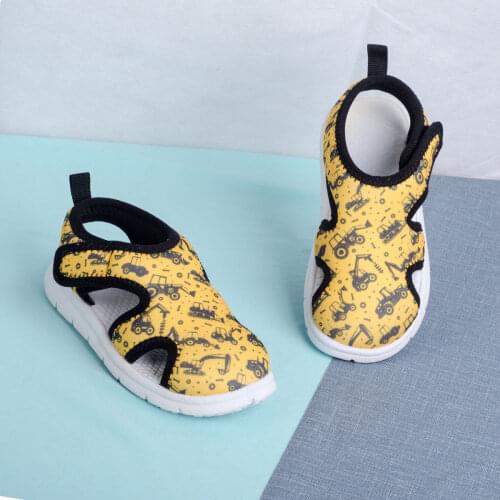Boys Sandals Shoes Summer Kids Beach Shoes Cartoon Boys Sandal Baby Sandals Soft Toddler Kids Sandals