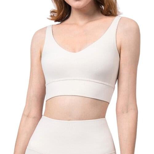 Sports Bras for Women 2021 Spring Summer Outdoor Fitness Exercise Running Yoga Bra Wirefree Padd Seamless Gym Tops Vest