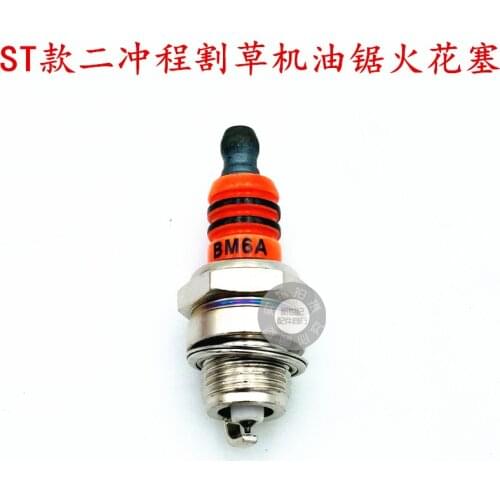 BM6A Glow Plug Standard Spark Plug gasoline engine garden machinery parts For 2-stroke Chainsaw Lawn Mower Strimmer ST Style