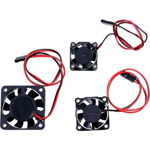 1 Pc 5V -7V 150A DC Cooling Fan For RC Model Motor ESC 25mm/30mm/40mm Power Transfer