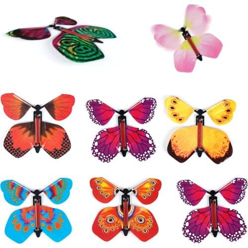 3/5 Pcs Magic Flying Butterfly Party Little Magic Tricks Funny Surprise Toys For Kids Surprising Magic Butterfly For Child Gift