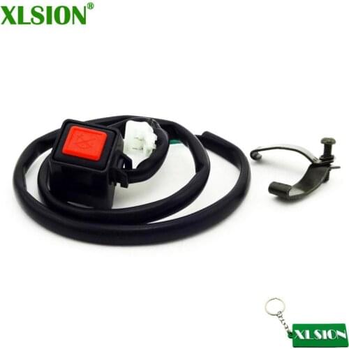 XLSION Stop Kill Switch Fit 125 140 150 160 cc YX Lifan SSR YCF Thumpstar Pit Dirt Bike