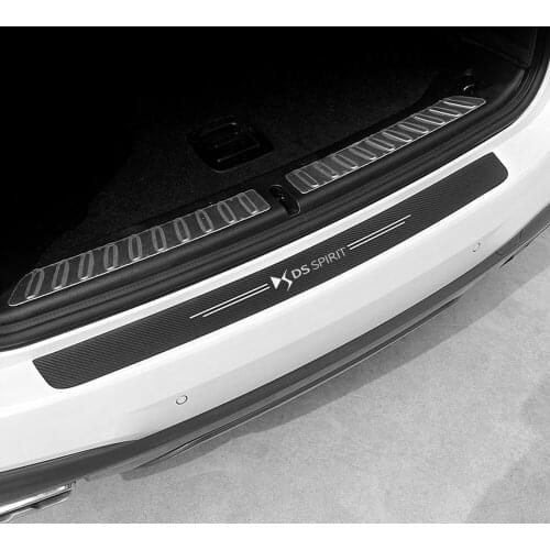 1pc car trunk decorative protective stickers For DS SPIRIT DS3 DS4 DS4S DS5 DS 5LS DS6 DS7 WILD RUBIS Car sticker accessories