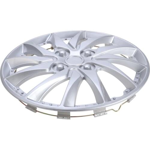 14 Inch Car Wheel Cap Case Hubcap for Car Hub Cap Auto Refit Accessory (Silver)