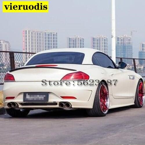 For Z4 E89 Carbon Fiber 3D Style Rear Wing Spoiler For BMW Z4 E89 Rear Trunk Car Styling
