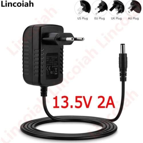AC 100-240V to DC 13.5V 2A 2000ma 27W Power Adapter Charger Power Supply 13.5 V Volt Adaptor EU/US/UK/AU Plug