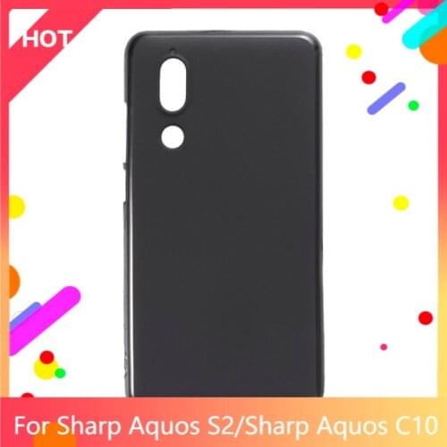 Aquos S2 Case Matte Soft Silicone TPU Back Cover For Sharp Aquos C10 Phone Case Slim shockproof