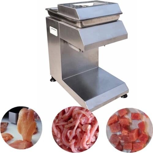 Automatic Fresh Meat Slicer Grinder machine Commercial meat cutter mutton beef sliced High Efficiency Fresh meat Cutting machine