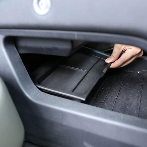 For Land Rover Defender 90 110 20-21 Car Styling TPE Rubber Car Center Console Water Coaster Lower Non-Slip Mat Car Accessories