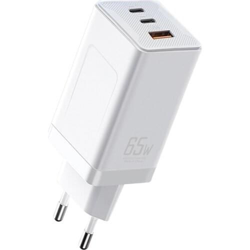 Docooler 65W USB-C Power Adapter Quick Charger Wall Charger PD Type C Fast Charging for iPhone 12 Mini/12 iPad Pro AirPods Pro